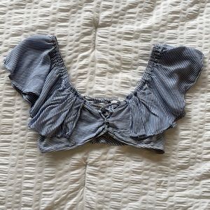 Blue Life Off Shoulder Bra Top